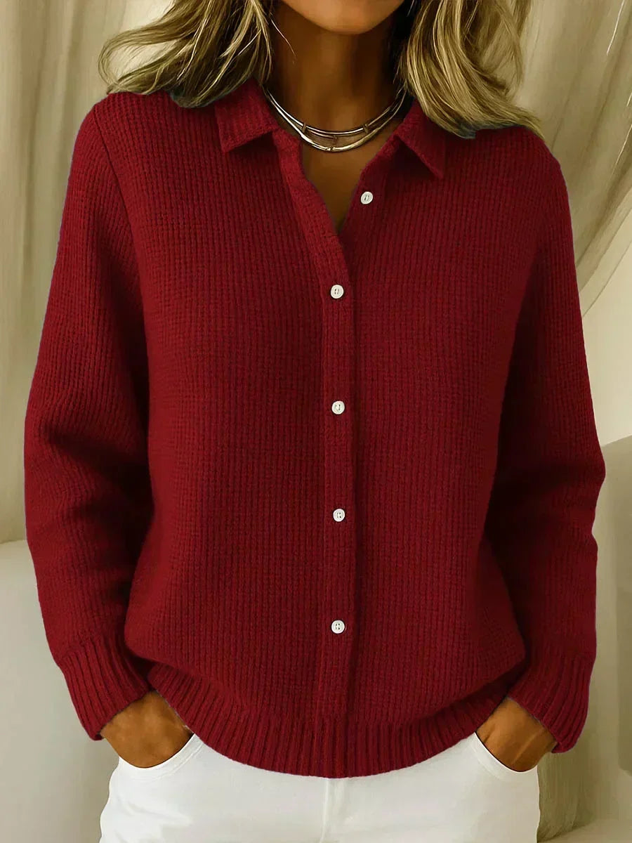 ALÉVANE | Cardigan Maille Texturée Boutonné Catherine