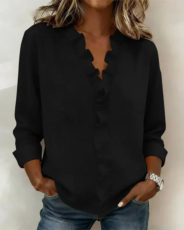 ALÉVANE | Blouse à Volants Susan