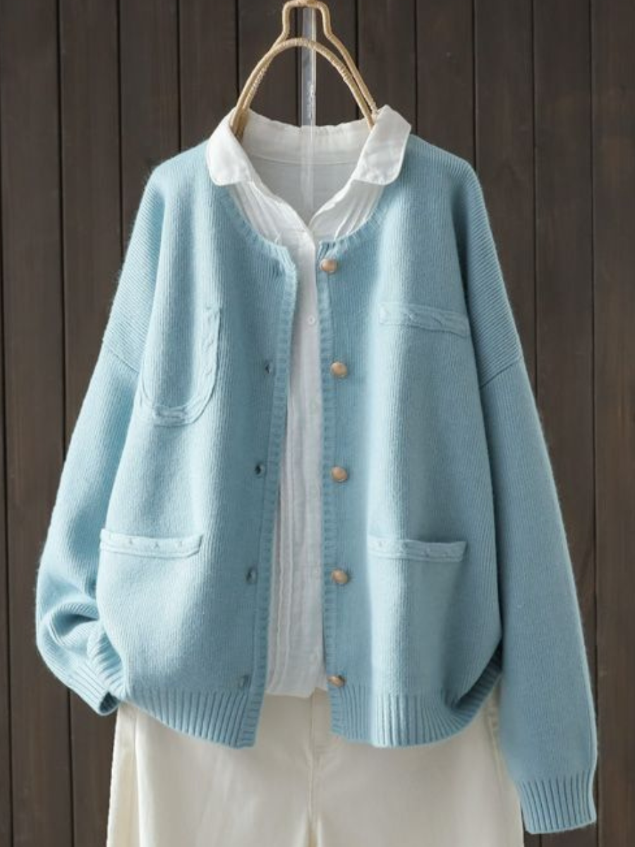 ALÉVANE | Cardigan Doux à Poches Camille
