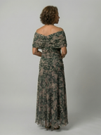 ALÉVANE | Robe Midi Décontractée à Épaules Dénudées Calen