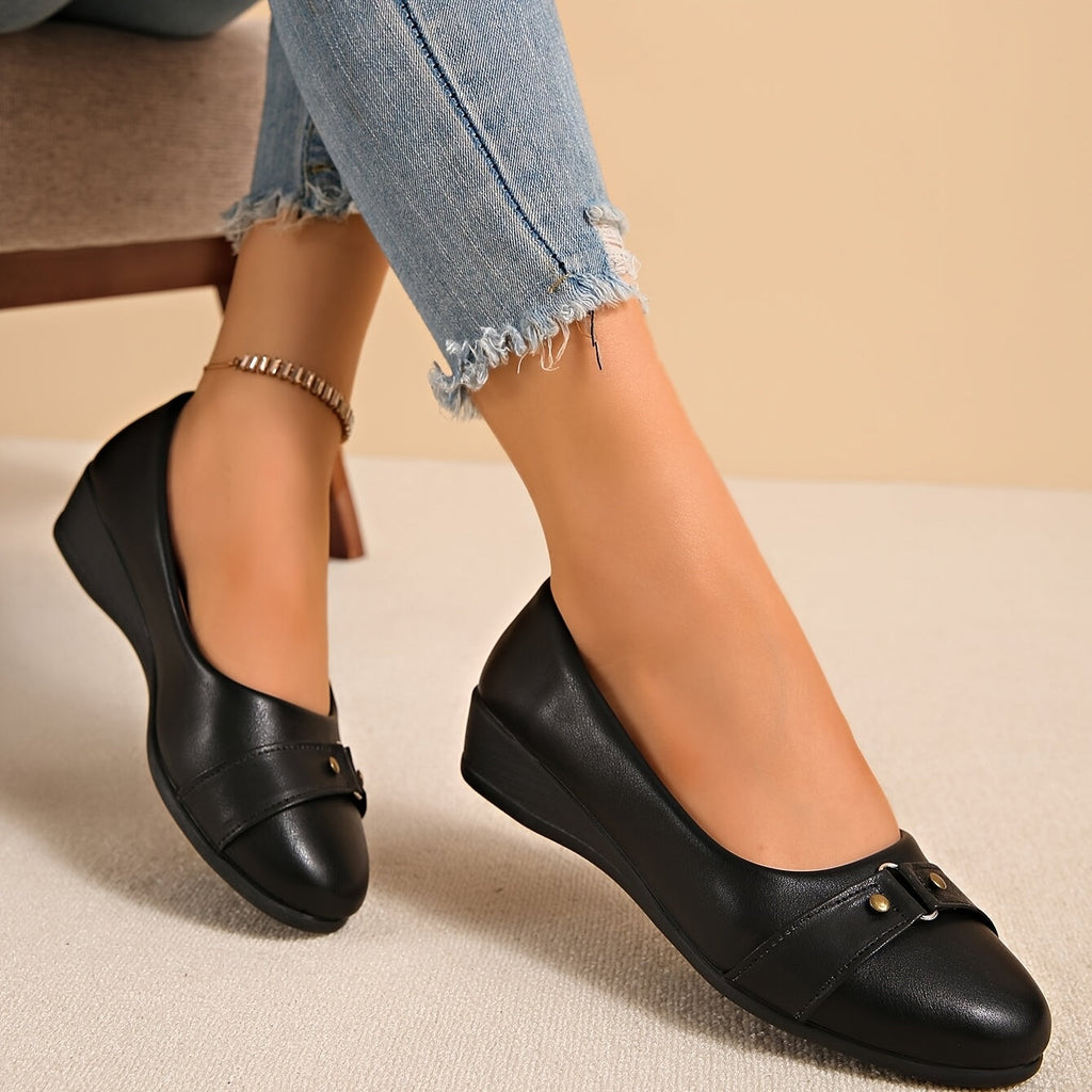 ALÉVANE | Ballerines Compensées Confort Aveline