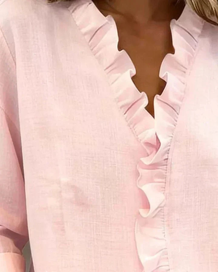 ALÉVANE | Blouse à Volants Susan