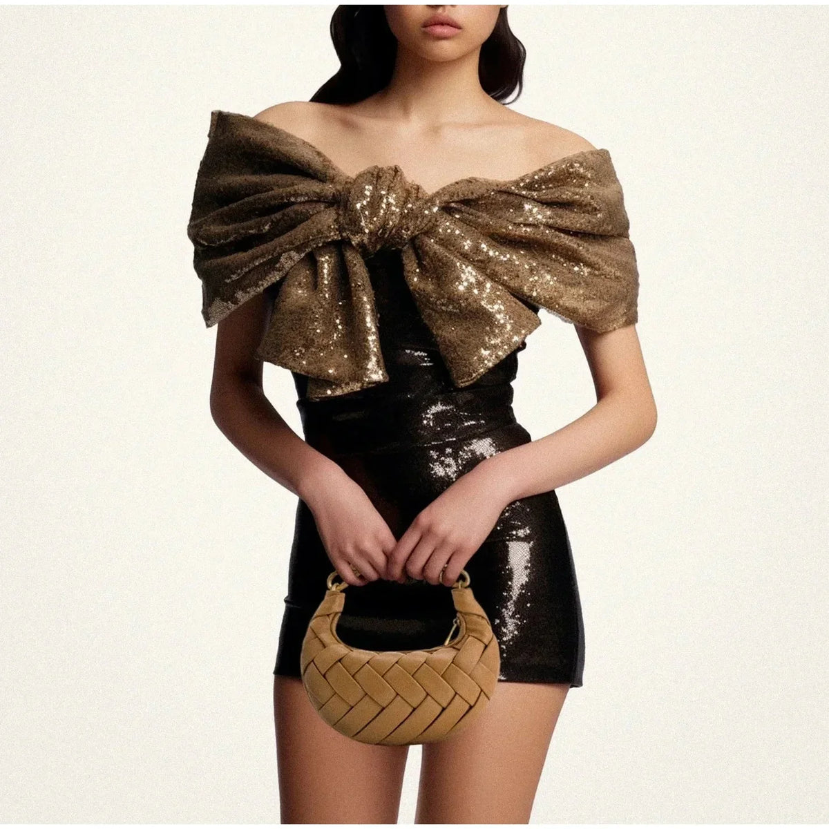 ALÉVANE | SAC TRESSÉ EN CUIR VÉGAN