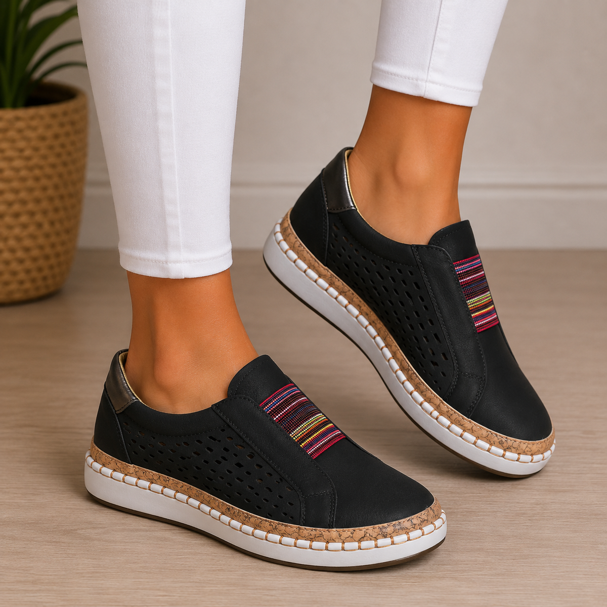 ALÉVANE | Mocassins Confort Sans Lacets Sandrine