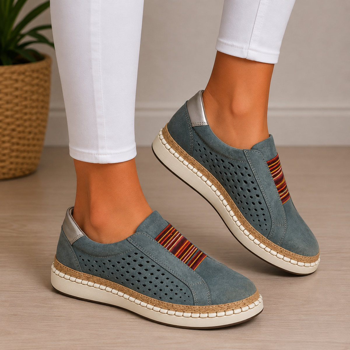ALÉVANE | Mocassins Confort Sans Lacets Sandrine