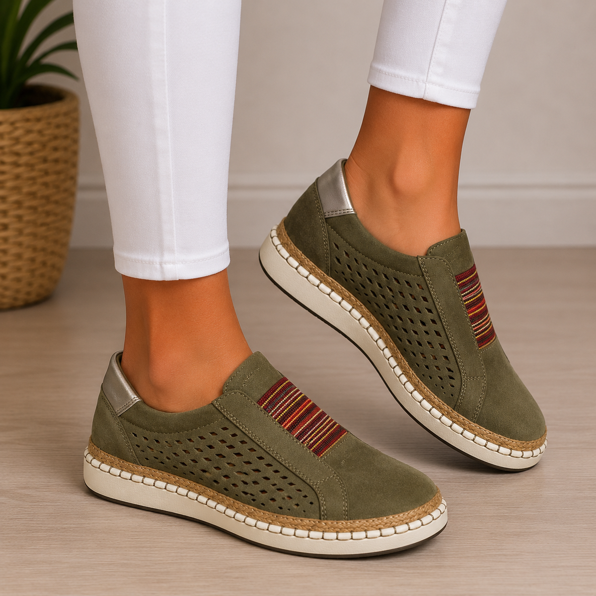 ALÉVANE | Mocassins Confort Sans Lacets Sandrine
