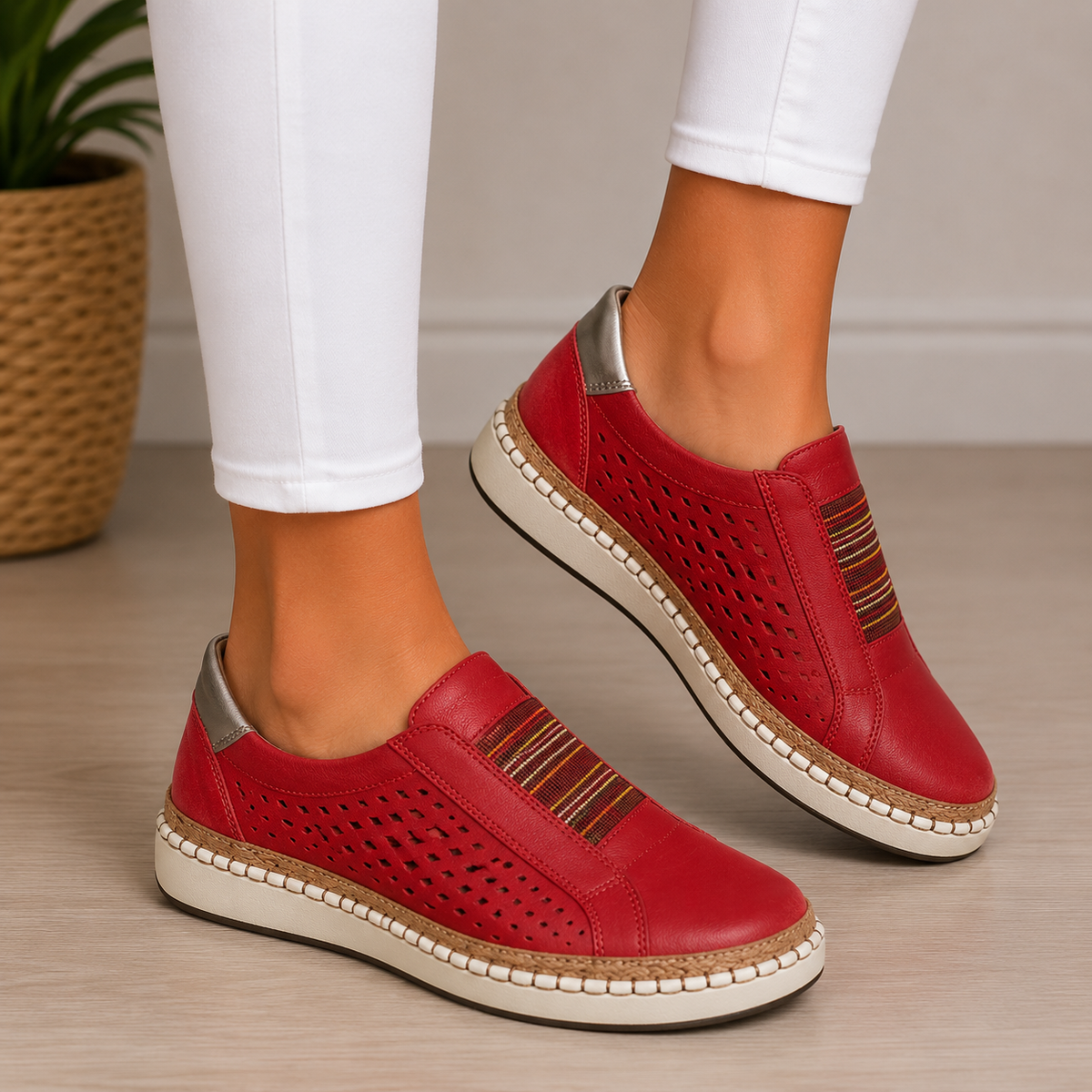 ALÉVANE | Mocassins Confort Sans Lacets Sandrine