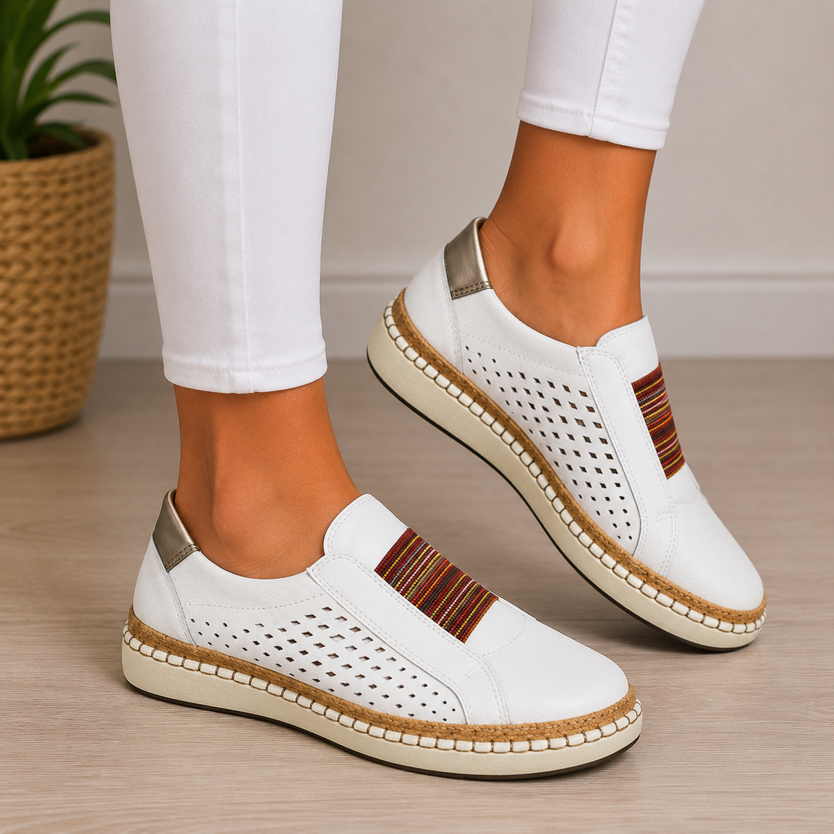 ALÉVANE | Mocassins Confort Sans Lacets Sandrine