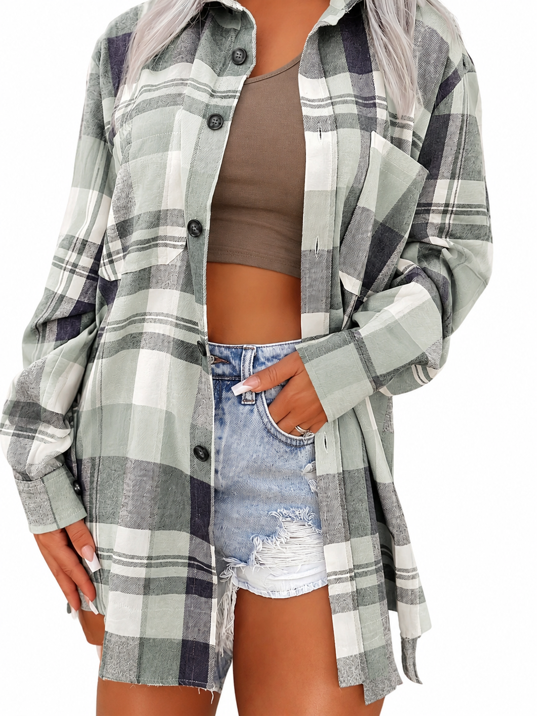 ALÉVANE | Chemise d'Été à Manches Longues pour Femmes