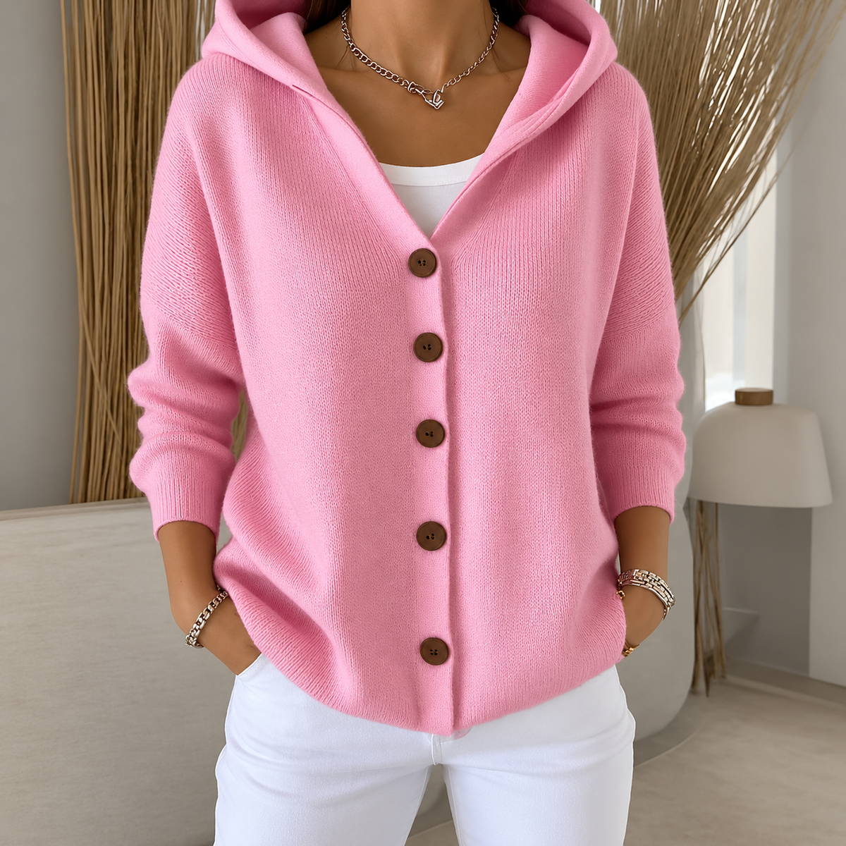 Rosetta | Cardigan à capuche