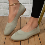 ALÉVANE | Ballerines Souples en Maille Brigitte