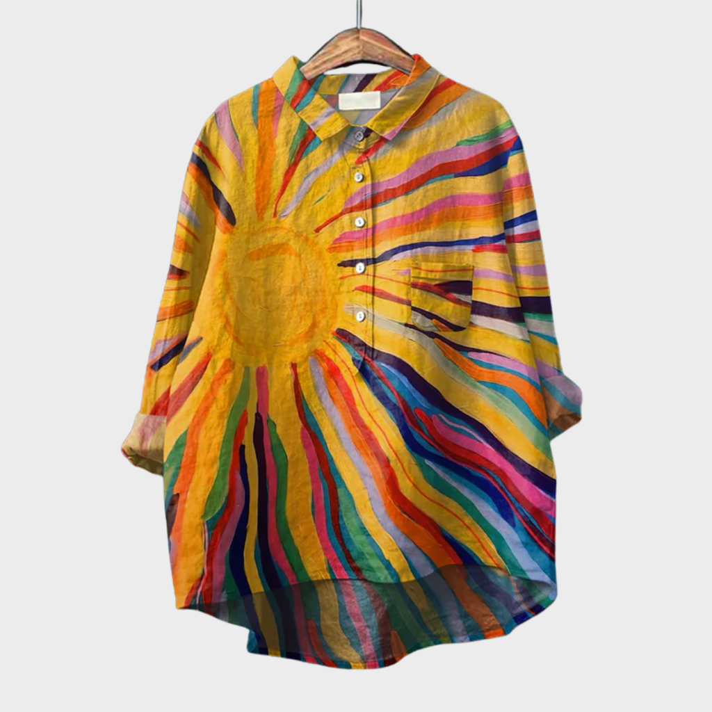 ALÉVANE | Chemise Élégante à Motif Émilie (1+1 GRATUIT!)