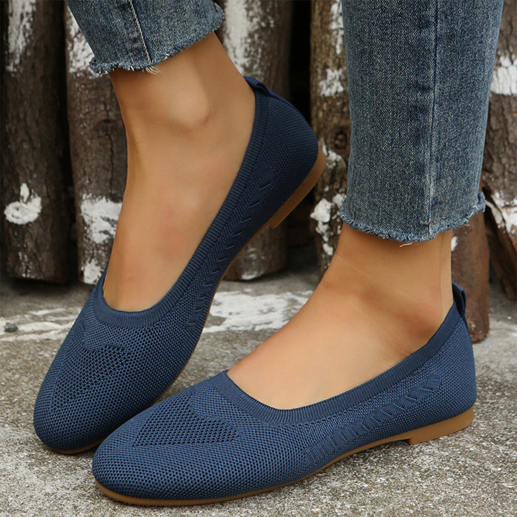 ALÉVANE | Ballerines Souples en Maille Brigitte