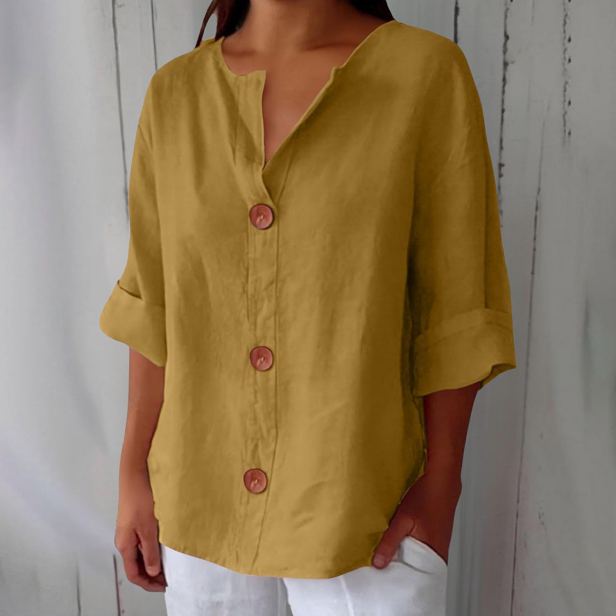 ALÉVANE | Blouse d'été ample Ella