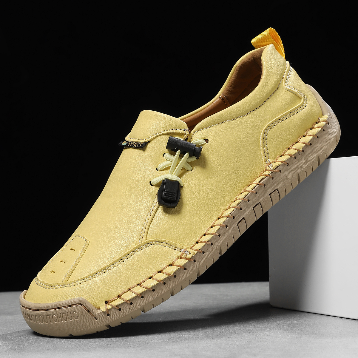 ALÉVANE | Mocassins Confort Piqués Main Mathilde