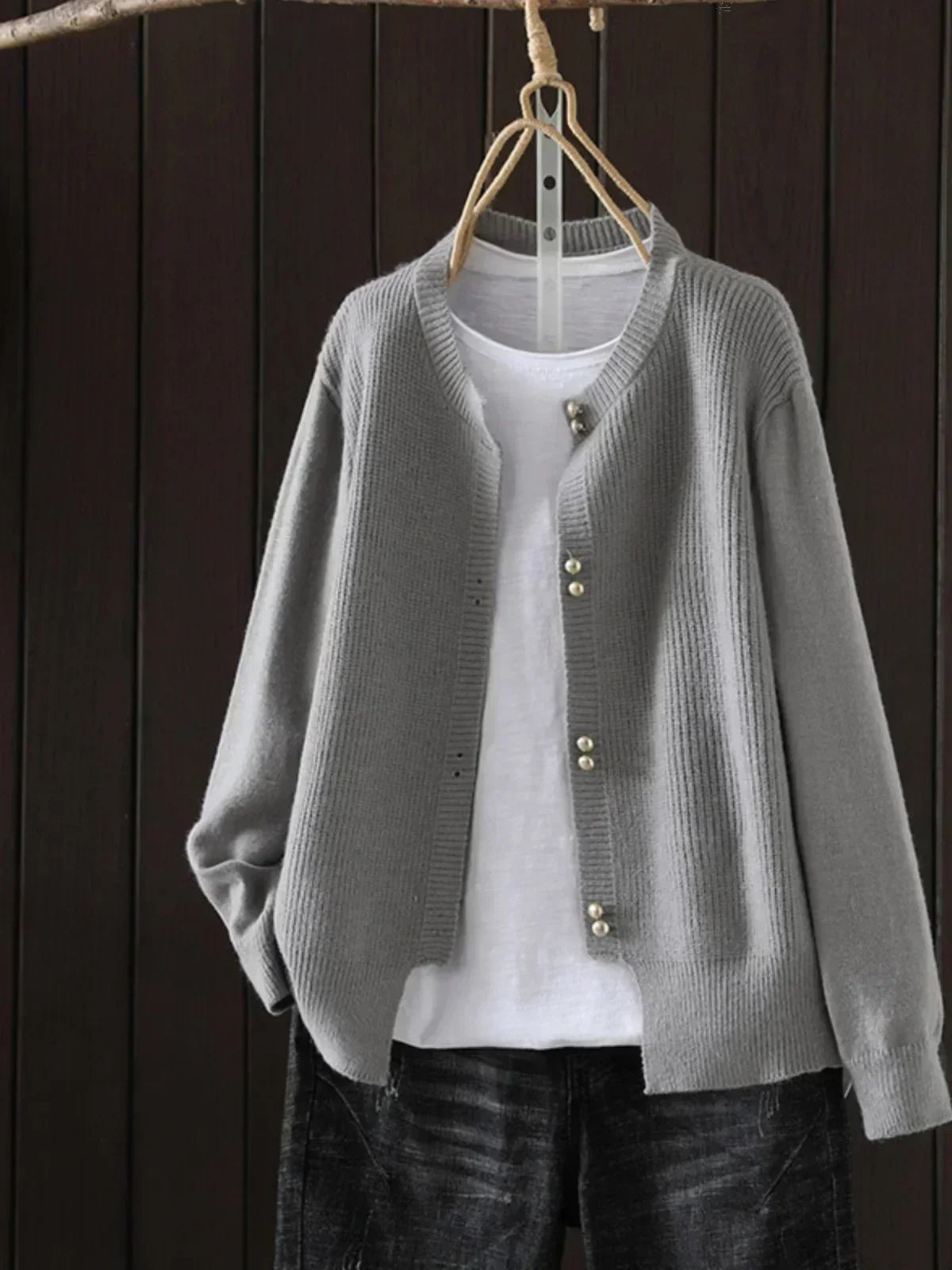 ALÉVANE | Cardigan Boutons Nacrés Véronique