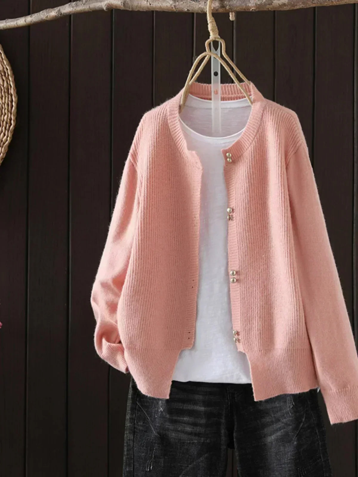 ALÉVANE | Cardigan Boutons Nacrés Véronique