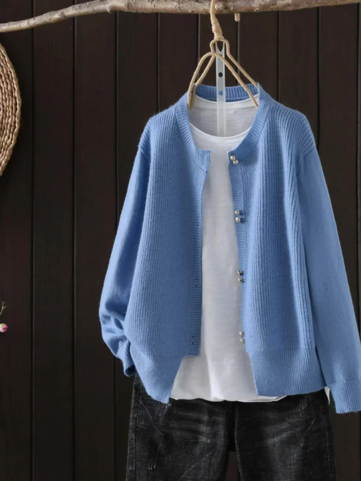 ALÉVANE | Cardigan Boutons Nacrés Véronique
