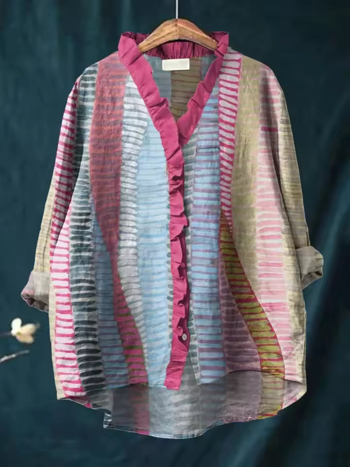 ALÉVANE | Blouse au Caractère Calme Mia