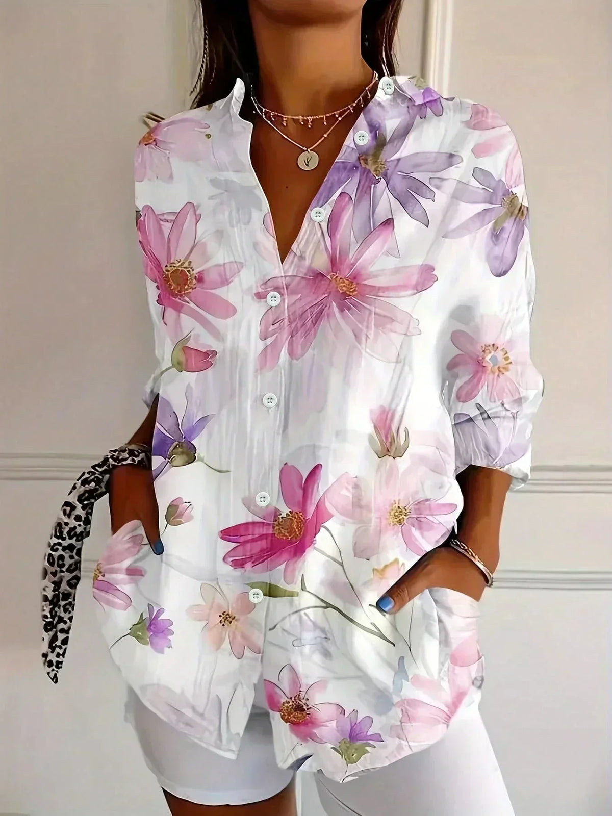 ALÉVANE | Blouse Femme À Imprimé Floral