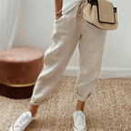 ALÉVANE | Pantalon élégant coton