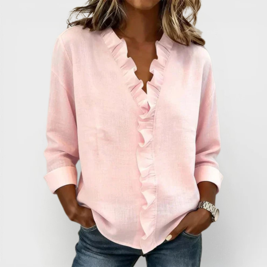 ALÉVANE | Blouse à Volants Susan