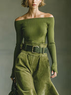 ALÉVANE | Ensemble Chic Épaules Nues Lola