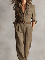 ALÉVANE | Ensemble Élégante Chic Marine