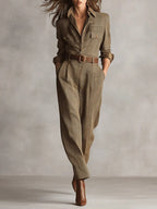 ALÉVANE | Ensemble Élégante Chic Marine