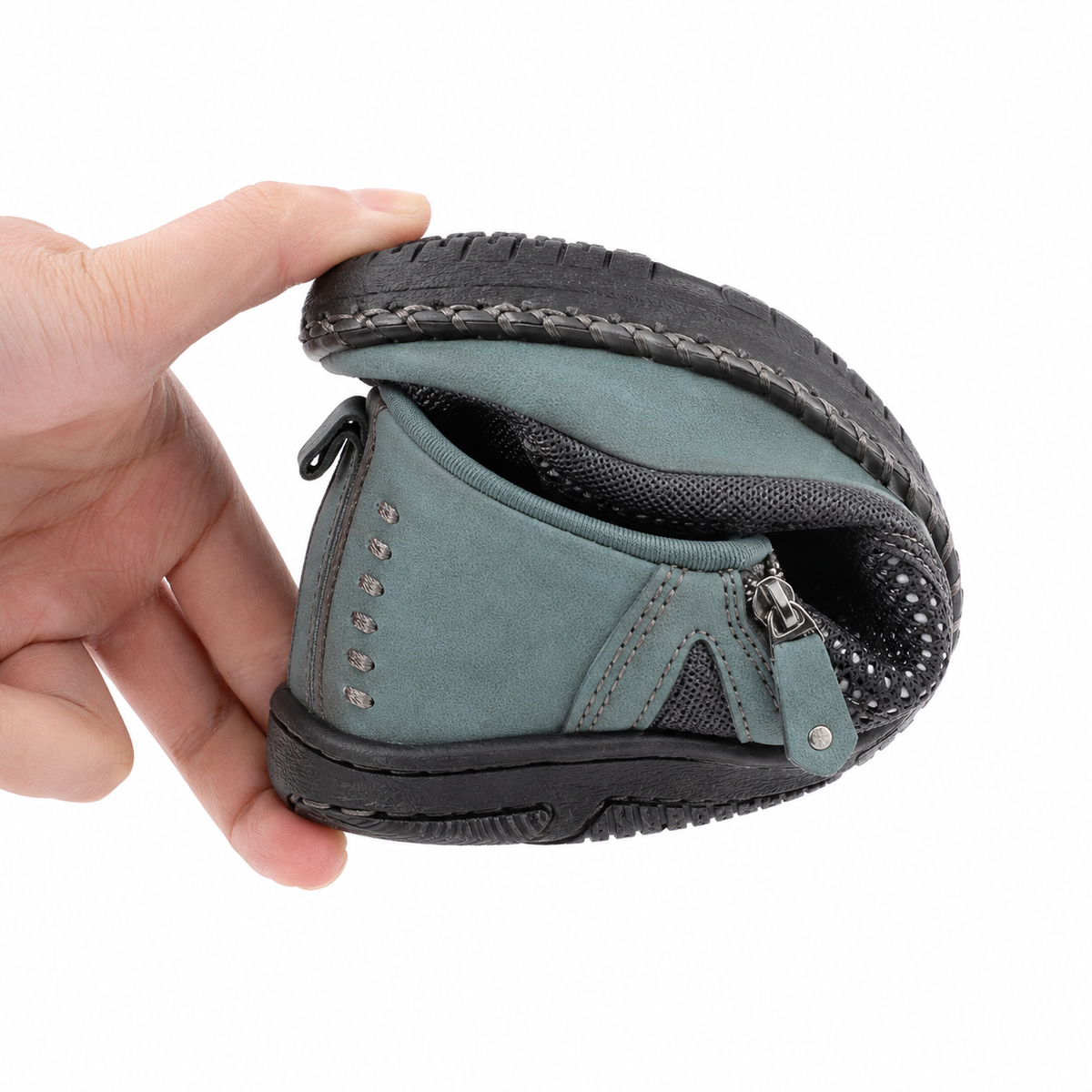 ALÉVANE | Mocassins Orthopédiques Confort Zippés Élise