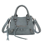 ALÉVANE | SAC DENIM HORIZON BLEU