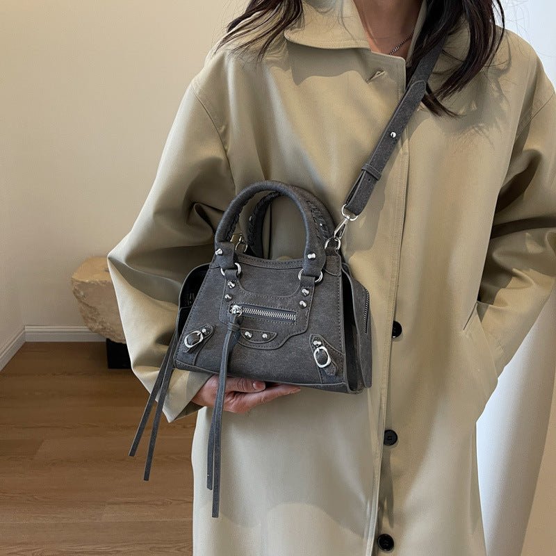 ALÉVANE | SAC DENIM HORIZON BLEU