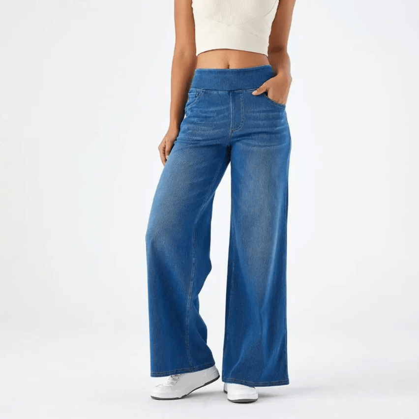 ALÉVANE | PANTALON CONFORTABLE AVEC TAILLE ÉLASTIQUE