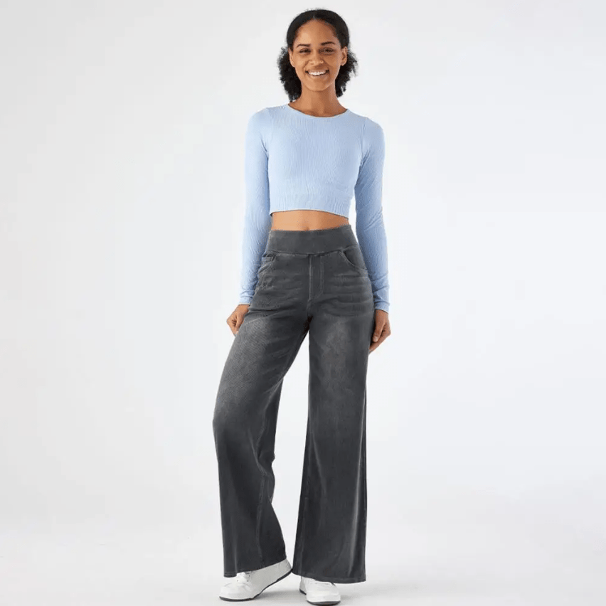 ALÉVANE | PANTALON CONFORTABLE AVEC TAILLE ÉLASTIQUE