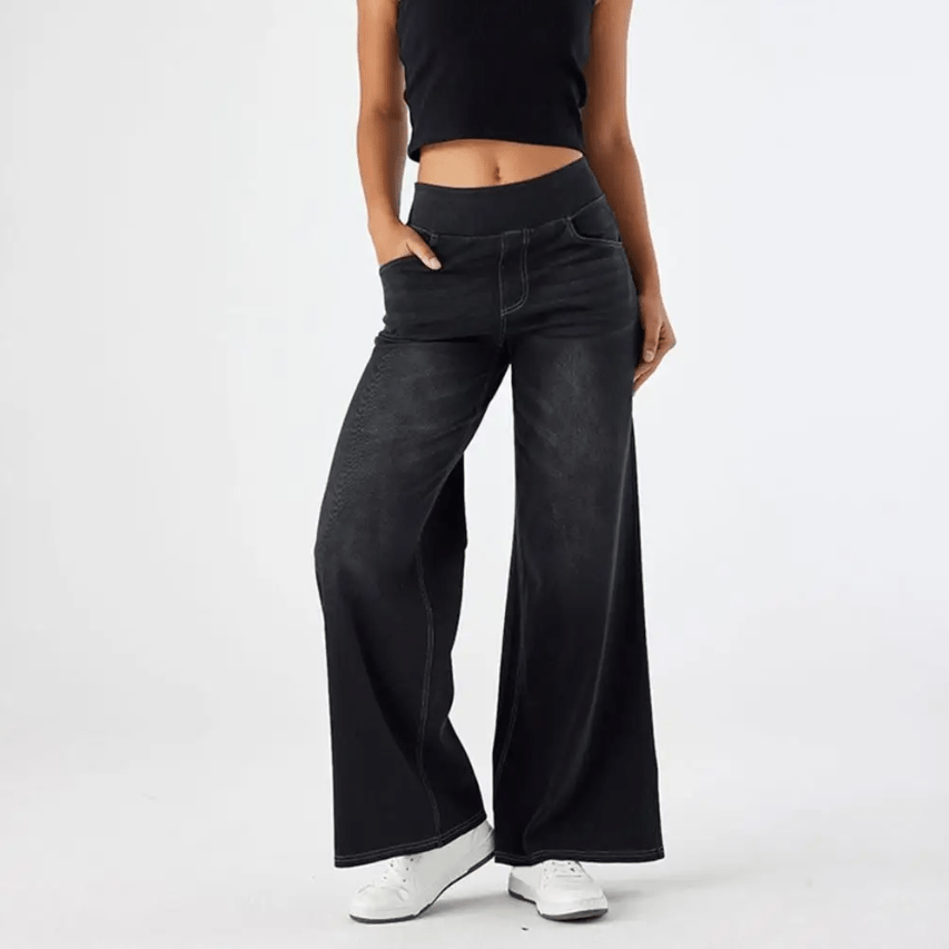 ALÉVANE | PANTALON CONFORTABLE AVEC TAILLE ÉLASTIQUE