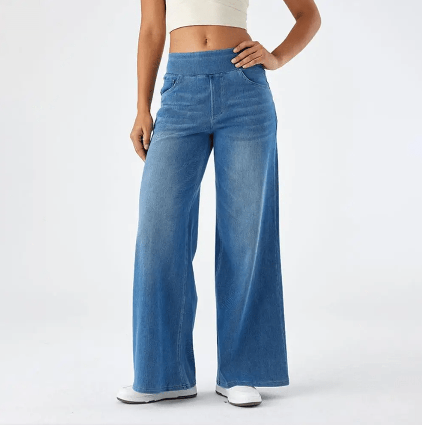ALÉVANE | PANTALON CONFORTABLE AVEC TAILLE ÉLASTIQUE