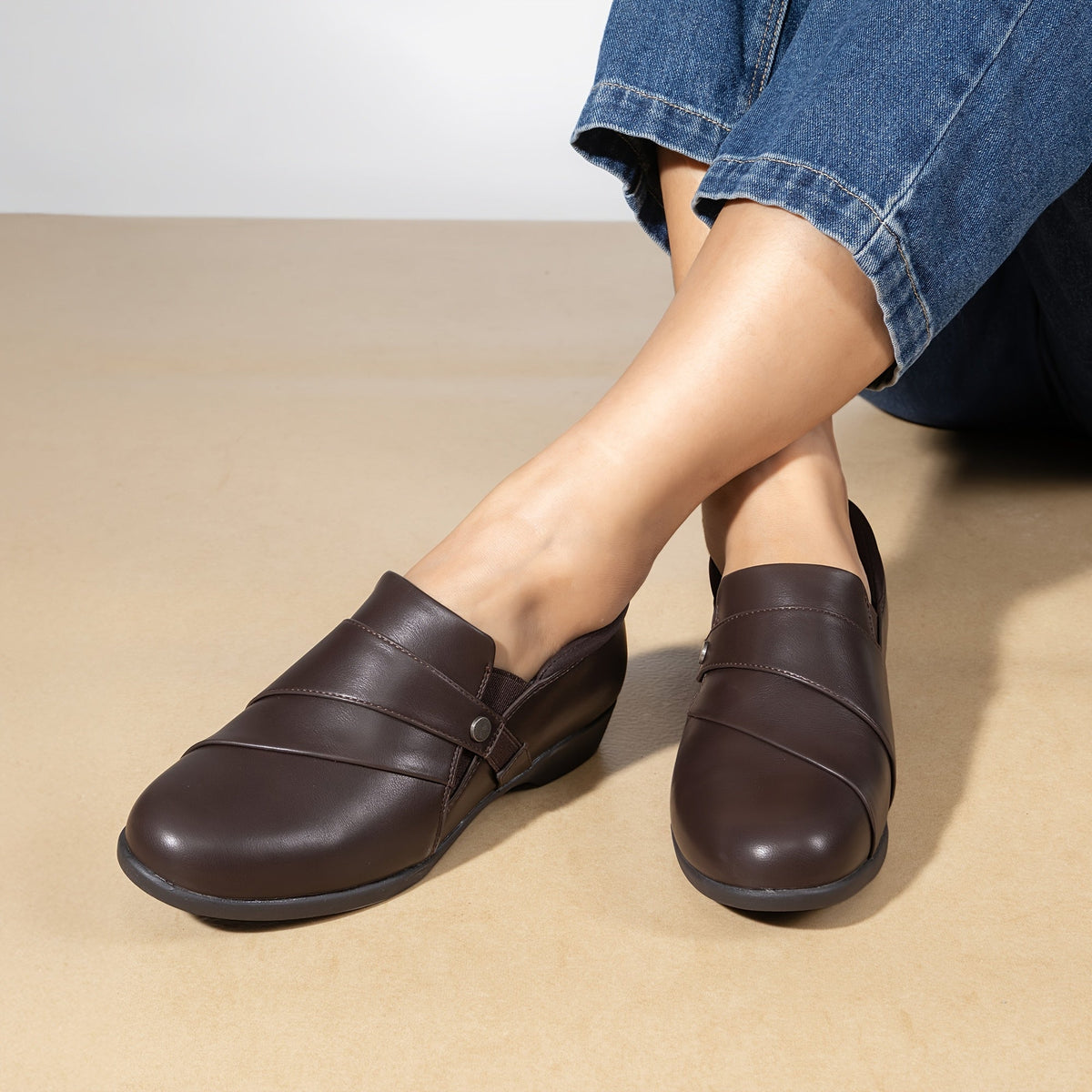 ALÉVANE | Mocassins Habillés à Maintien Plantaire Isabelle