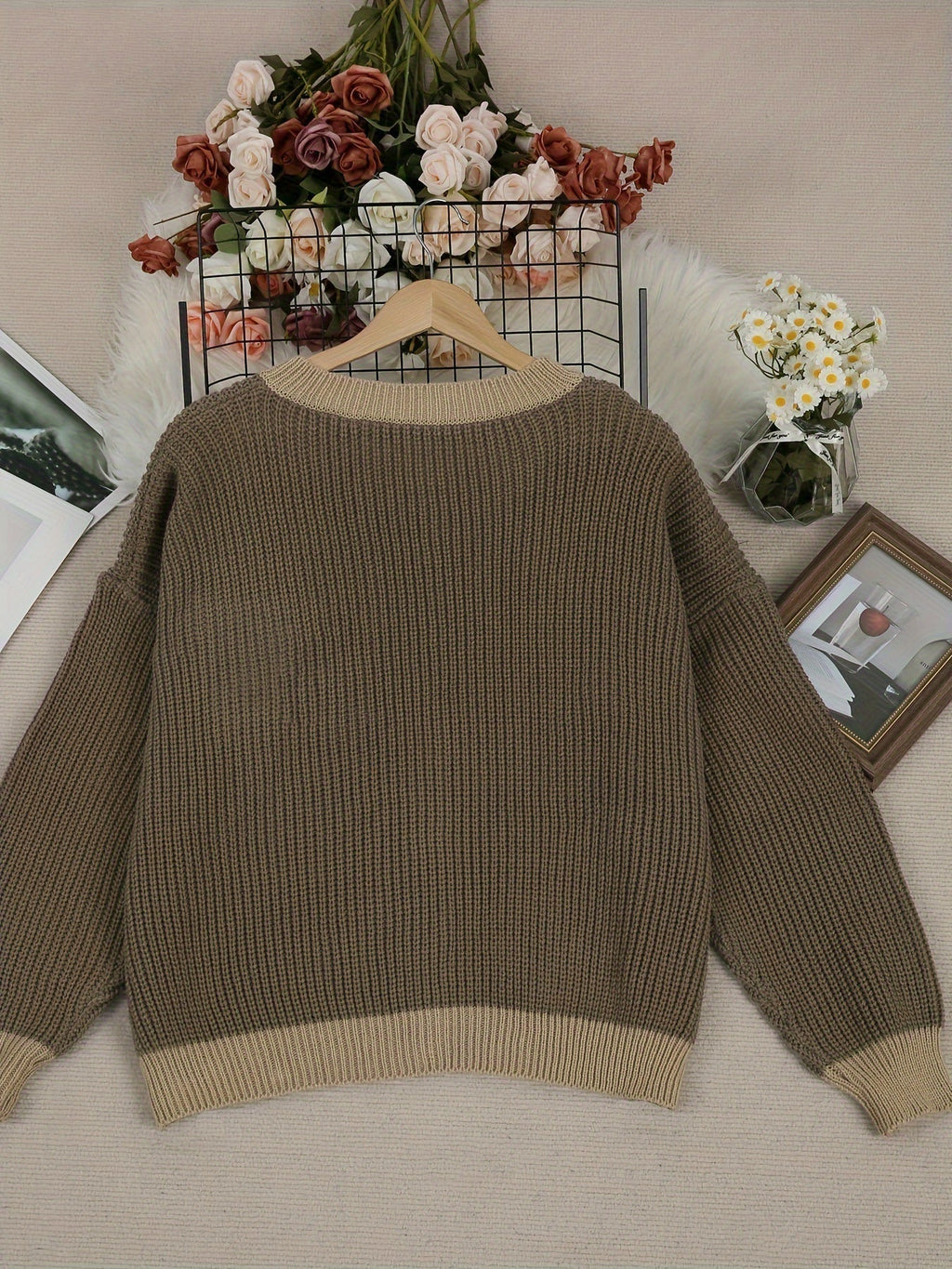 ALÉVANE | Cardigan Long Poche Dentelle Claire