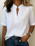 ALÉVANE | Blouse Chic à Col en V Margaux