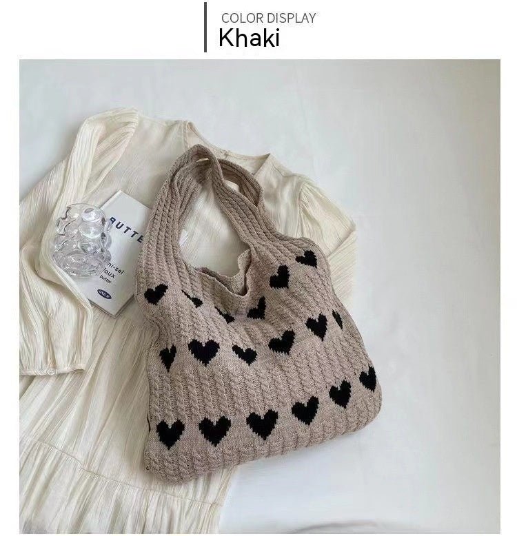 ALÉVANE | SAC HEARTKNIT