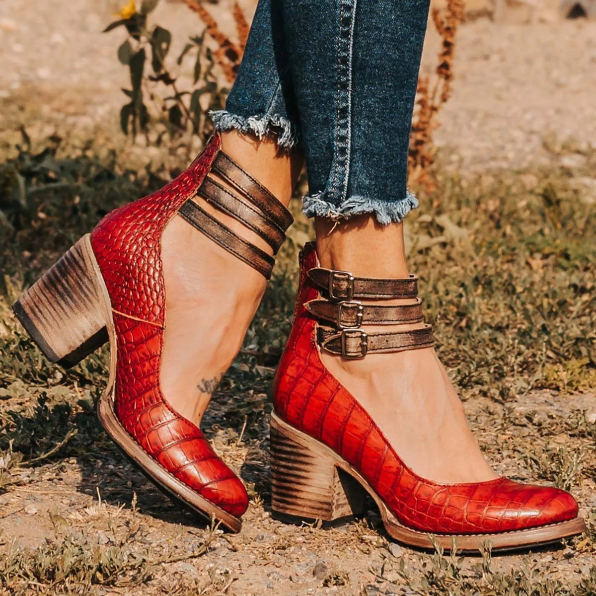 ALÉVANE | Bottines Élégance Western Chic
