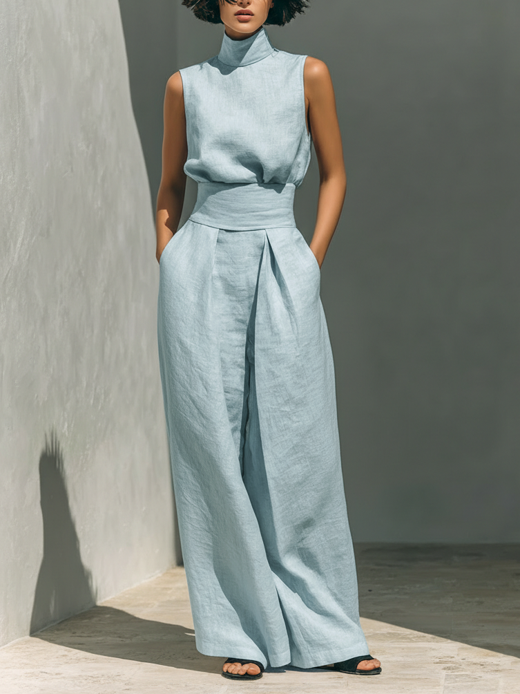ALÉVANE | Ensemble Large en Lin Élégant Ariana