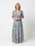 ALÉVANE | Robe Maxi à Enveloppe Elowen