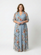 ALÉVANE | Robe Maxi à Enveloppe Elowen