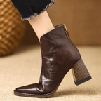 ALÉVANE | Bottines Élégantes à Talon Moyen